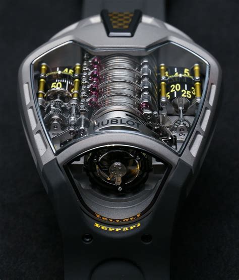 hublot titanium laferrari|Laferrari Hublot watch.